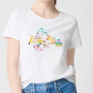 J. Crew Collector Travel Dogs Graphic Tee